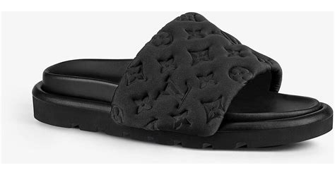 louis vuitton padded sliders.